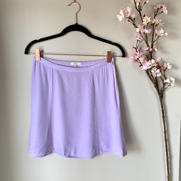 Aritzia Dresses & Skirts - ARITZIA / TALULA / LILAC MINI SKIRT SIZE 4